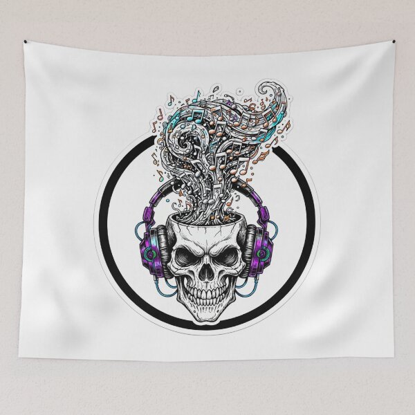 Item preview, Skull Beats designed and sold by mezzilicious.