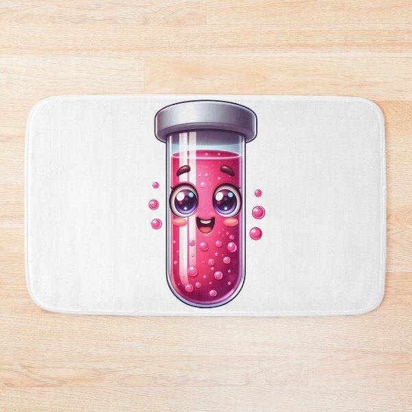 Item preview, Cute Science Test Tube Mascot Character designed and sold by LunaPixelStudio.
