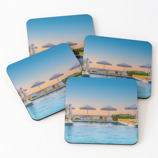 Item preview, Baia Cristal Pool Sunset Algarve designed and sold by RJW Images.