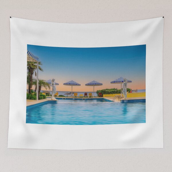 Item preview, Baia Cristal Pool Sunset Algarve designed and sold by RJW Images.