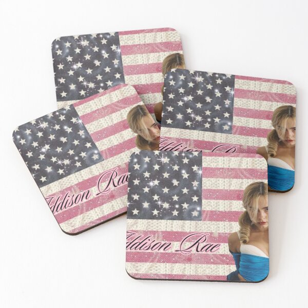 Item preview, Addison Rae American Flag Pink  designed and sold by smelstefer.