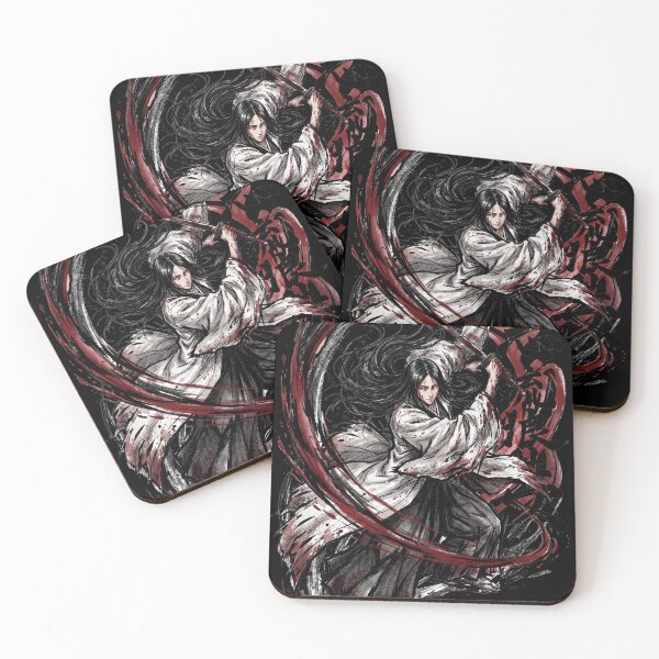Item preview, Elegant Healer Turned Warrior Bankai Minazuki Blood Flesh Blade Crimson Butterfly Fan Art Portrait Illustration Poster T-Shirt Sticker Print Gift designed and sold by Senpaiwaves.
