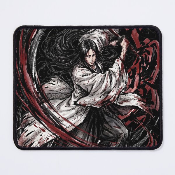 Item preview, Elegant Healer Turned Warrior Bankai Minazuki Blood Flesh Blade Crimson Butterfly Fan Art Portrait Illustration Poster T-Shirt Sticker Print Gift designed and sold by Senpaiwaves.