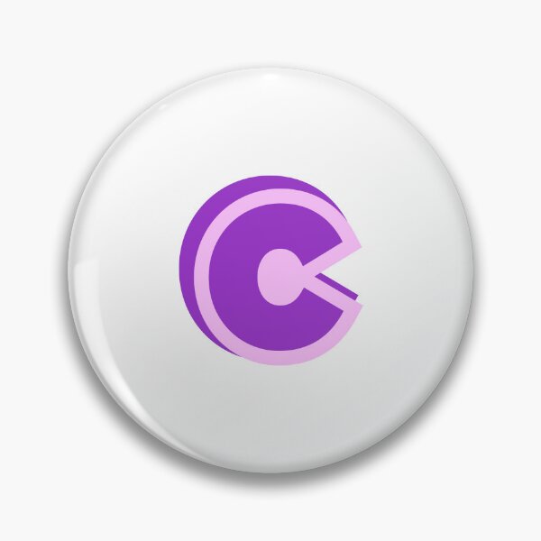 Item preview, Purple C - Classic Stylized Initial Alphabet Letter designed and sold by stickerorange.