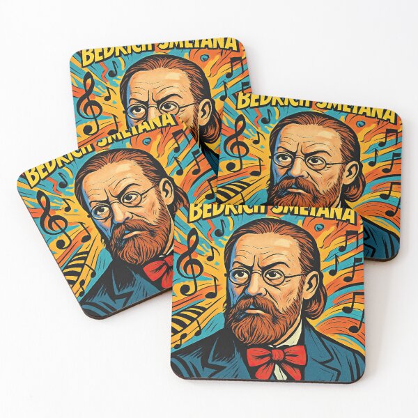 Item preview, Bedřich Smetana | Comics style - Cartoon designed and sold by ComicsFactory.