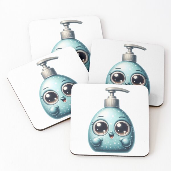 Item preview, Cute Hand Sanitizer Mascot Character Design designed and sold by LunaPixelStudio.