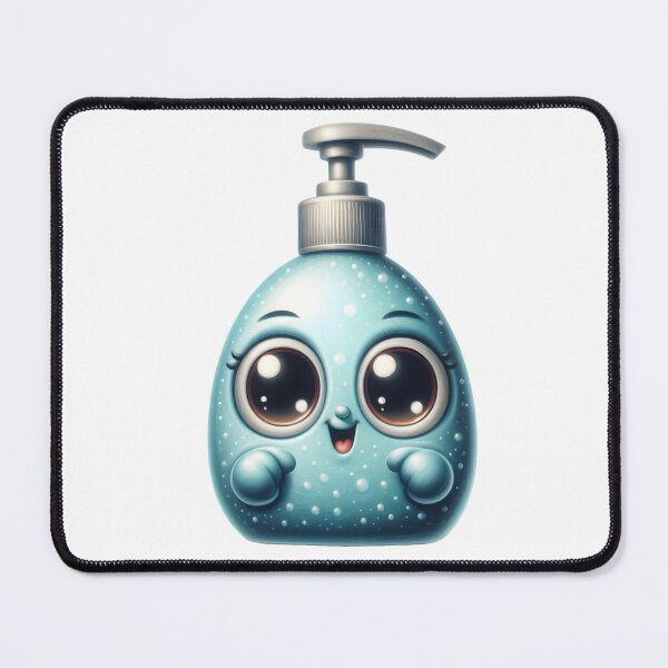Item preview, Cute Hand Sanitizer Mascot Character Design designed and sold by LunaPixelStudio.