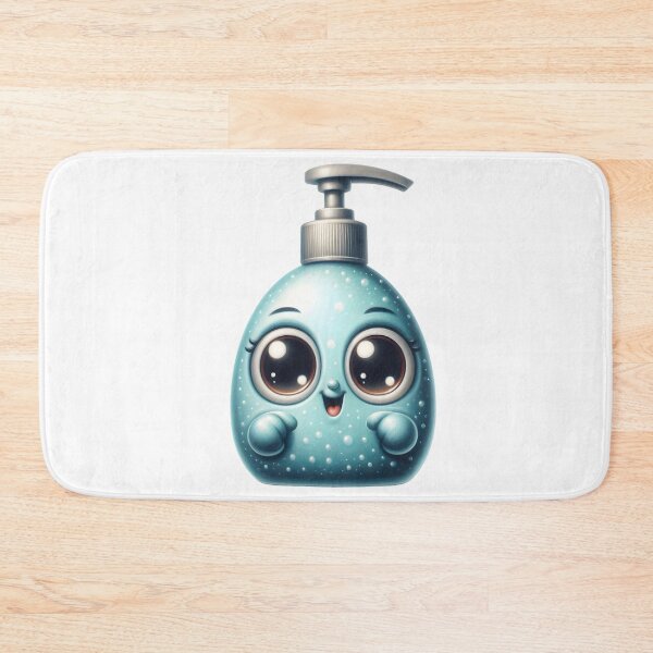 Item preview, Cute Hand Sanitizer Mascot Character Design designed and sold by LunaPixelStudio.