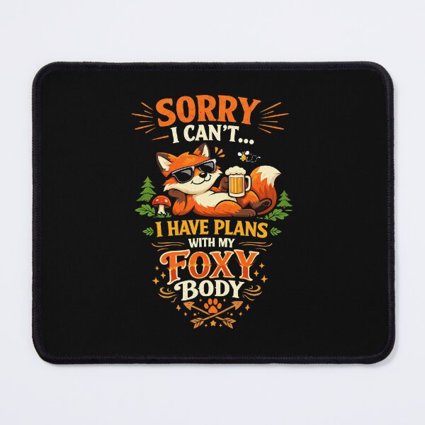 Item preview, Funny Fox Body Slogan designed and sold by MarkColeImaging.