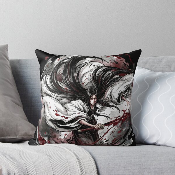 Item preview, Elegant Healer Turned Warrior Bankai Minazuki Blood Flesh Blade Crimson Butterfly Fan Art Portrait Illustration Poster T-Shirt Sticker Print Gift designed and sold by Senpaiwaves.