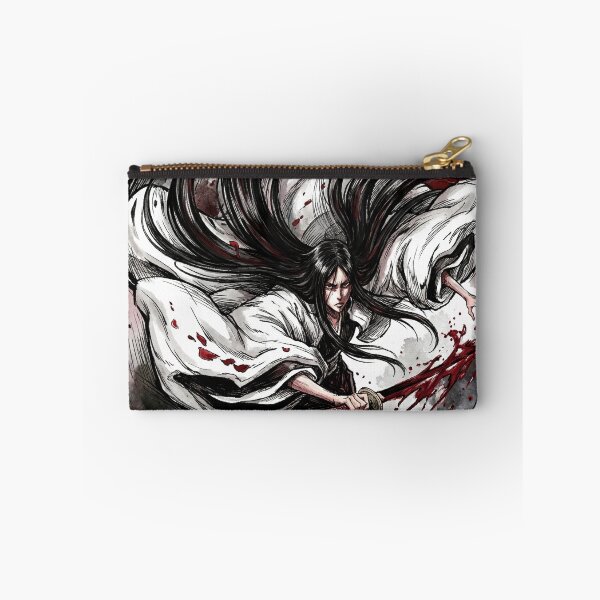 Item preview, Elegant Healer Turned Warrior Bankai Minazuki Blood Flesh Blade Crimson Butterfly Fan Art Portrait Illustration Poster T-Shirt Sticker Print Gift designed and sold by Senpaiwaves.