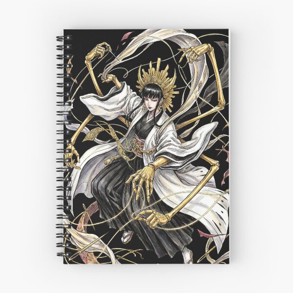 Item preview, Mysterious Armored Weaver Royal Guard Divine General Eight Armed Spider Loom Threads Fan Art Portrait Illustration Poster T-Shirt Sticker Print Gift designed and sold by Senpaiwaves.