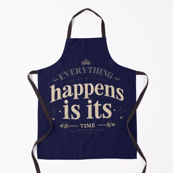 Item preview, Everything Happens Is Its Time – Vintage Valentine Quote Art designed and sold by phiawdesign9.