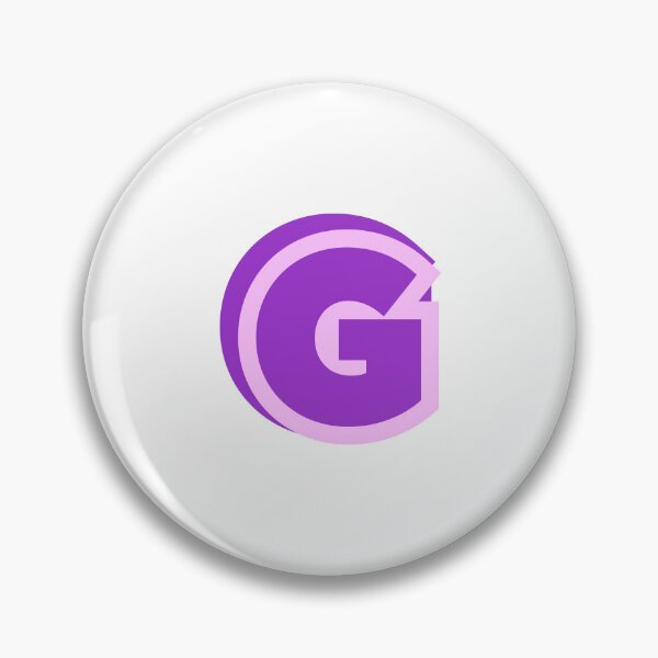 Item preview, Purple G - Classic Stylized Initial Alphabet Letter designed and sold by stickerorange.