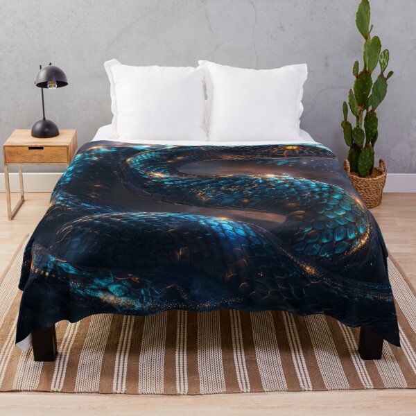 Item preview, Coiled Snake Cosmic Space Artwork designed and sold by QuantumDrift.