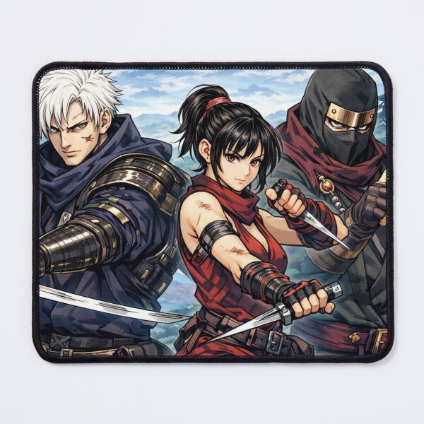Item preview, Tenchu: Wrath of Heaven – Rikimaru, Ayame & Tesshu | Manga Style Ninja Artwork designed and sold by Level Quest.