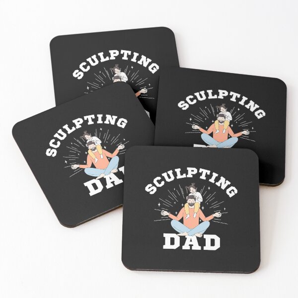 Item preview, Sculpting Dad Father's Day Artistic Clay Sculpture Art designed and sold by donadonvgran.