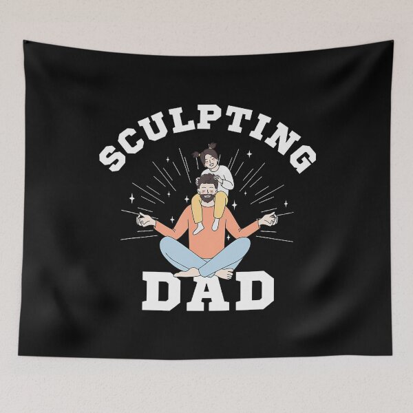Item preview, Sculpting Dad Father's Day Artistic Clay Sculpture Art designed and sold by donadonvgran.