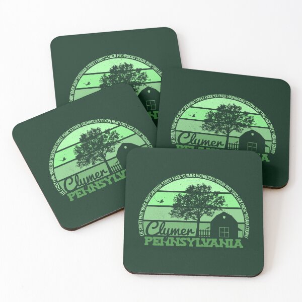 Item preview, Clymer Pennsylvania Sunset Retro Vintage Local Pride Logo designed and sold by CRHPOD20.