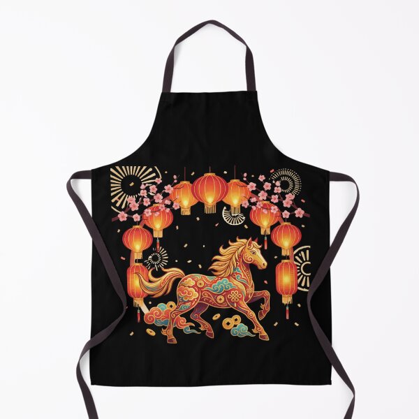 Item preview, Happy Chinese New year of the Horse 2026 designed and sold by PluffyPanda.