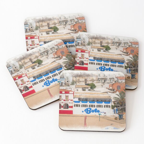 Item preview, Algarve's Carvoeiro Beach: Watercolour Effect designed and sold by RJW Images.