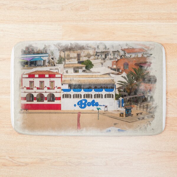 Item preview, Algarve's Carvoeiro Beach: Watercolour Effect designed and sold by RJW Images.