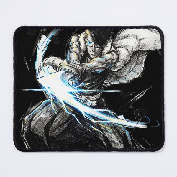 Item preview, Divine Blacksmith Royal Guard Eccentric Sword Creator Sayafushi Phoenix Forge Fan Art Portrait Illustration Poster T-Shirt Sticker Print Gift designed and sold by Senpaiwaves.