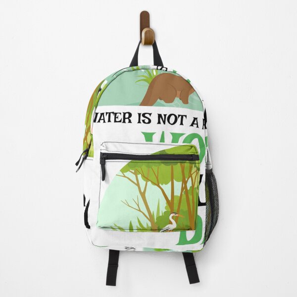 Item preview, World Wetlands Day – Water Is Not a Resource, It Is Life | Nature & Wildlife Conservation Art designed and sold by UI Expert.