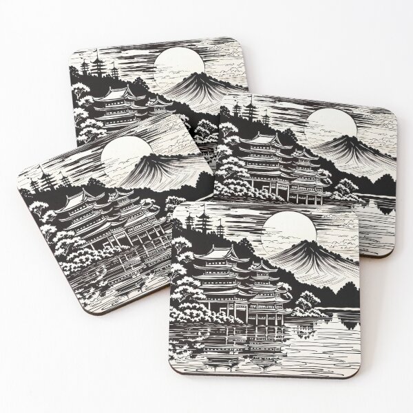 Item preview, Japan Ink Blackscale designed and sold by ArtHistoryPrint.