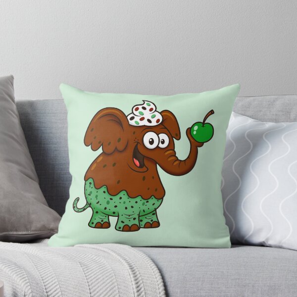 Item preview, Mint Chocolate Chip Ice Cream Ediphant (mint chocolate chip ice cream elephant) designed and sold by OddElephant.