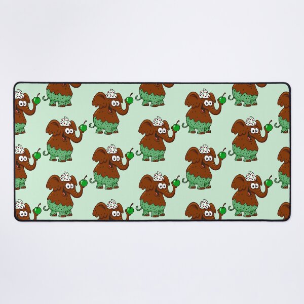 Item preview, Mint Chocolate Chip Ice Cream Ediphant (mint chocolate chip ice cream elephant) designed and sold by OddElephant.