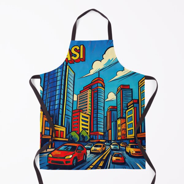 Item preview, Bekasi, city | Comics style - Cartoon designed and sold by ComicsFactory.
