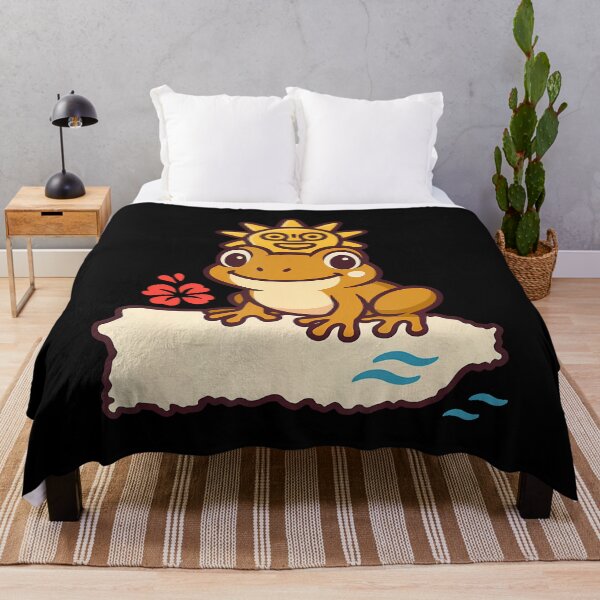 Item preview, Cute Coqu Frog Puerto Rico Taino Sun designed and sold by charitashmoqs.