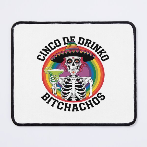 Item preview, Cinco De Mayo Mexican Party Cinco De Drinko Skeleton Idea designed and sold by FadeOfThrone.