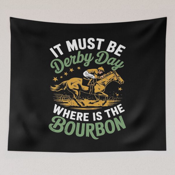 Item preview, Funny Horse Racing It Must Be Derby Day KY Derby Horse  designed and sold by VerseFarm.