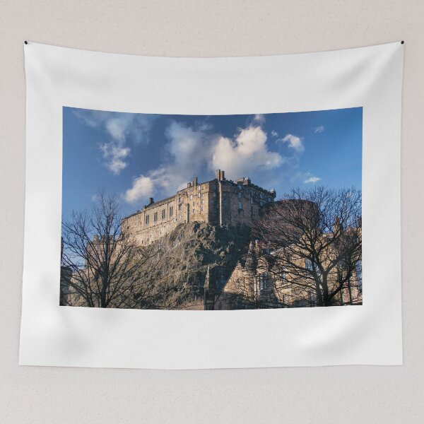 Item preview, Edinburgh Castle from Grassmarket designed and sold by RJW Images.