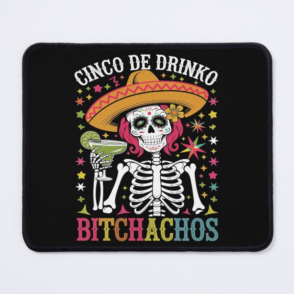 Item preview, Cinco De Mayo Mexican Party Cinco De Drinko Skeleton Idea 1  designed and sold by FadeOfThrone.