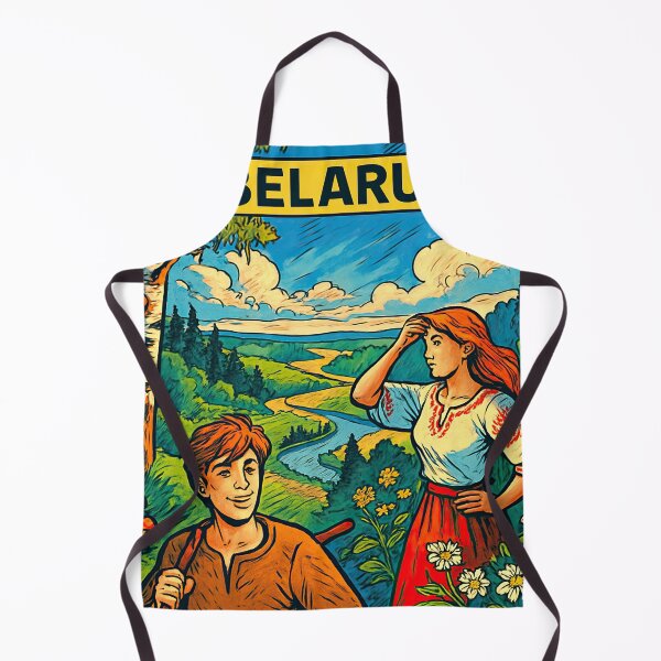 Item preview, Belarus landscape | Comics style - Cartoon designed and sold by ComicsFactory.