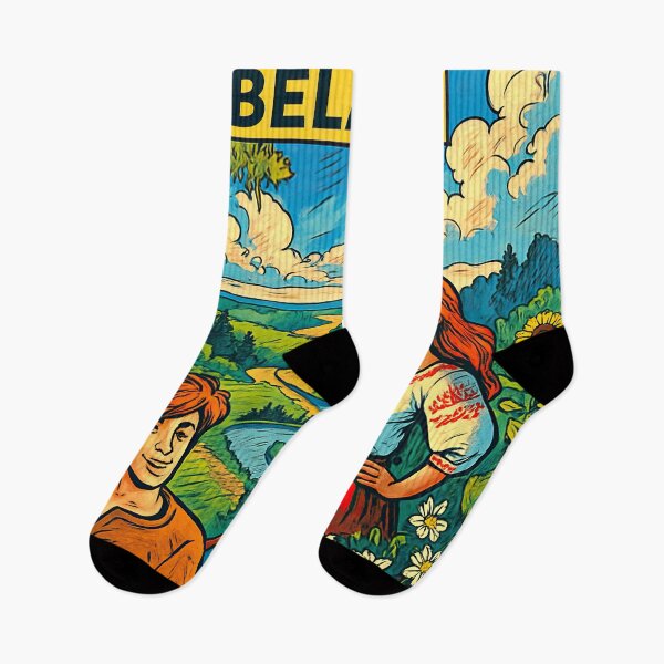 Item preview, Belarus landscape   | Comics style - Cartoon designed and sold by ComicsFactory.