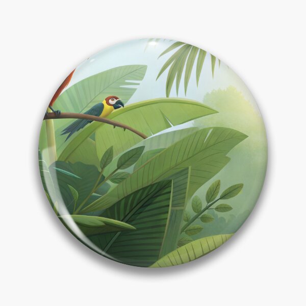 Item preview, Vibrant Tropical Birds designed and sold by Bionson Art.
