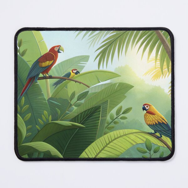 Item preview, Vibrant Tropical Birds designed and sold by Bionson Art.