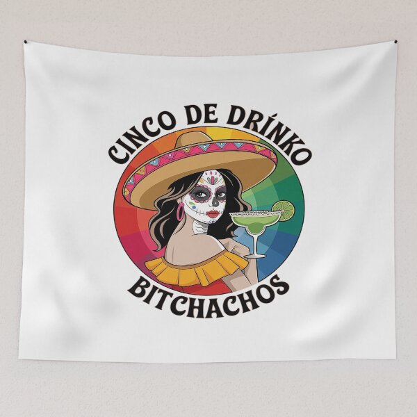 Item preview, Cinco De Mayo  Mexican Party Cinco De Drinko Bitchachos21  designed and sold by FadeOfThrone.