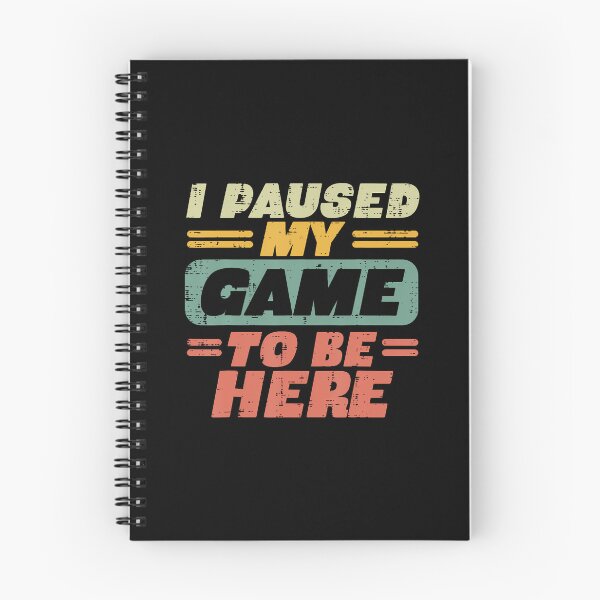 Item preview, Paused My Game To Be Here Retro Gaming Gamer Boys Men designed and sold by charitashmoqs.