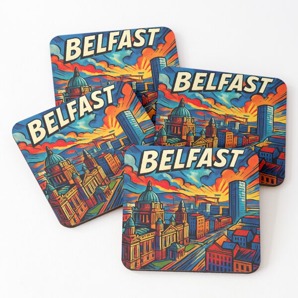 Item preview, Belfast, city | Comics style - Cartoon designed and sold by ComicsFactory.