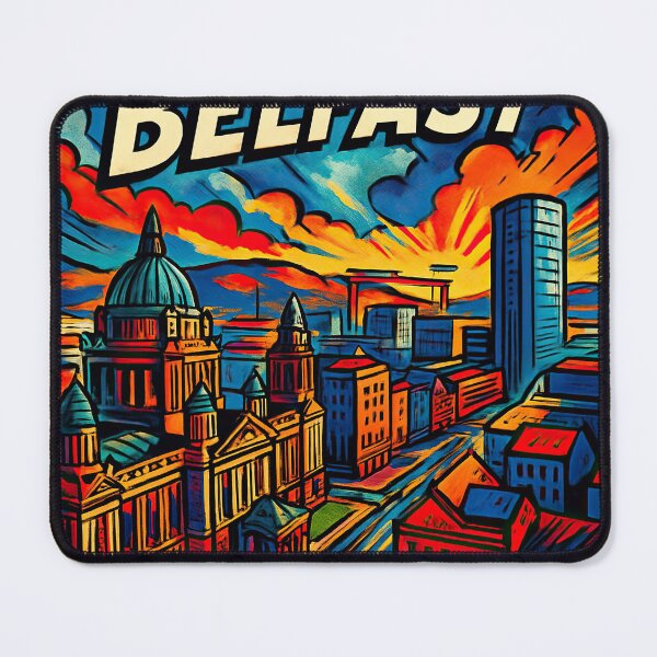 Item preview, Belfast, city | Comics style - Cartoon designed and sold by ComicsFactory.