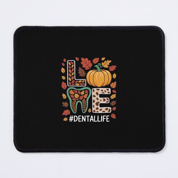 Item preview, LOVE Dental Life Pumpkin Tooth Dentist Fall Thanksgiving designed and sold by SyntaxClaw.