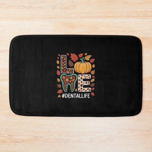 Item preview, LOVE Dental Life Pumpkin Tooth Dentist Fall Thanksgiving  designed and sold by SyntaxClaw.