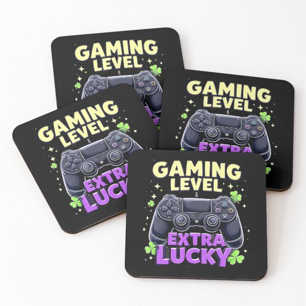 Artikelvorschau, Gamer Lucky Shamrock Videospiel-Controller Grün entworfen und verkauft von charitashmoqs.
