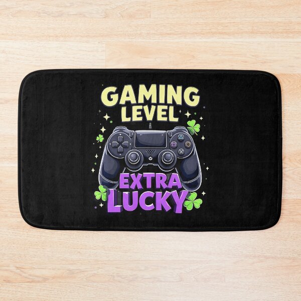 Artikelvorschau, Gamer Lucky Shamrock Videospiel-Controller Grün entworfen und verkauft von charitashmoqs.