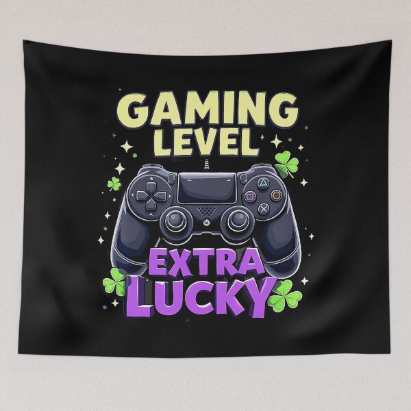 Artikelvorschau, Gamer Lucky Shamrock Videospiel-Controller Grün entworfen und verkauft von charitashmoqs.